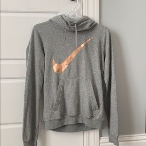 Grey nike hoodie
